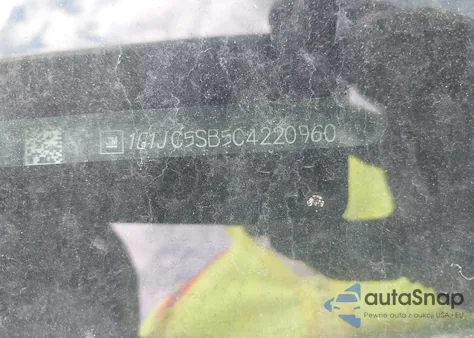 2012 Chevrolet Sonic 2Lt from USA, damaged, VIN 1G1JC5SB5C4220960